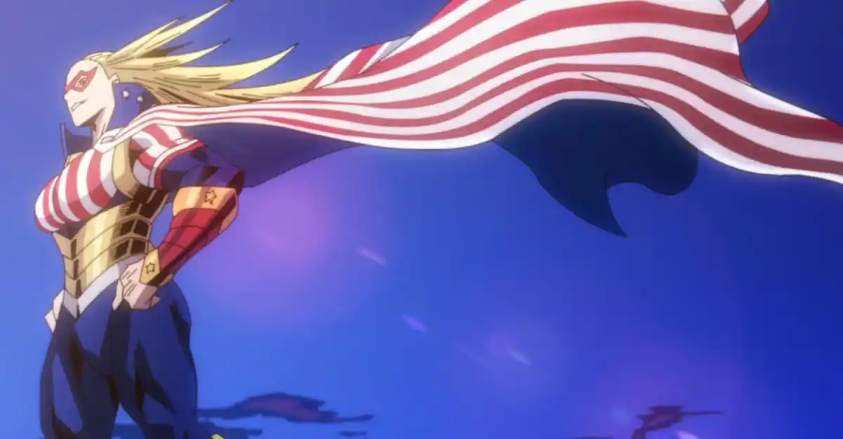 Star And Stripe's side profile in My Hero Academia