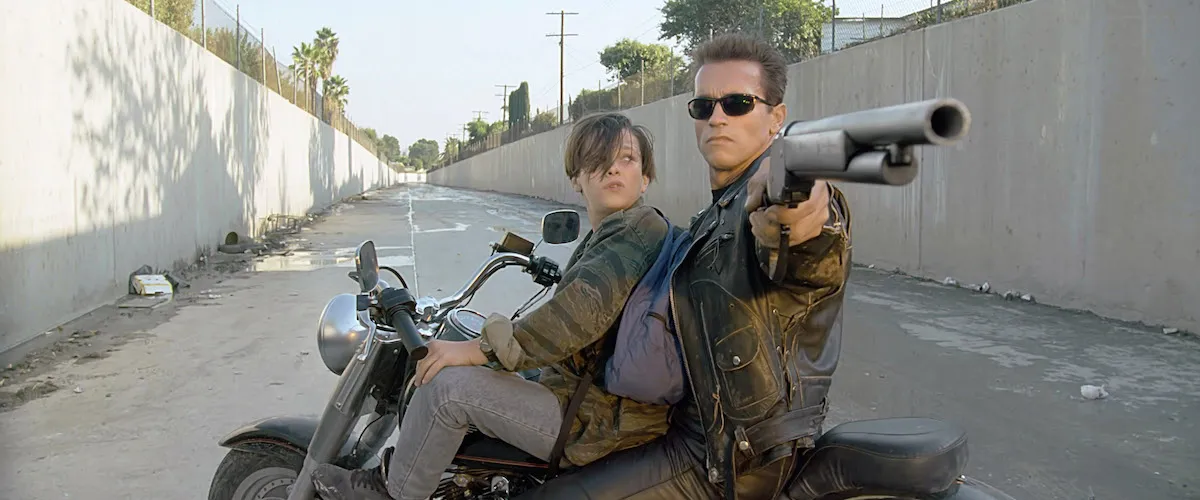 Terminator and John Connor