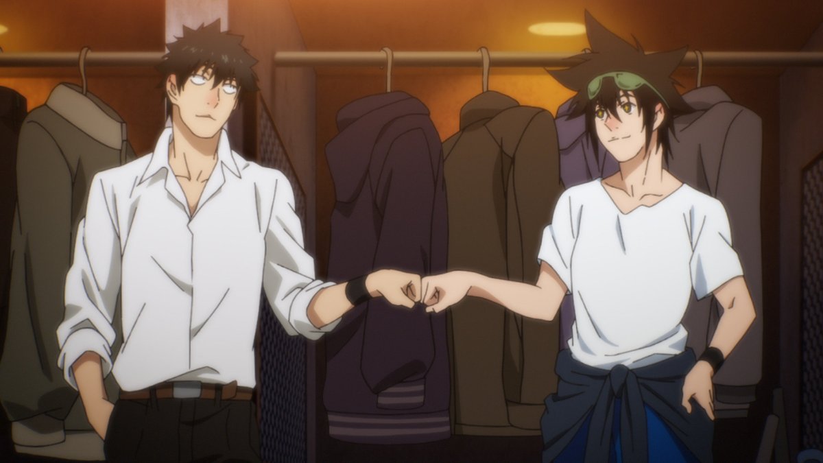 the boys share a fistbump in God of Highschool