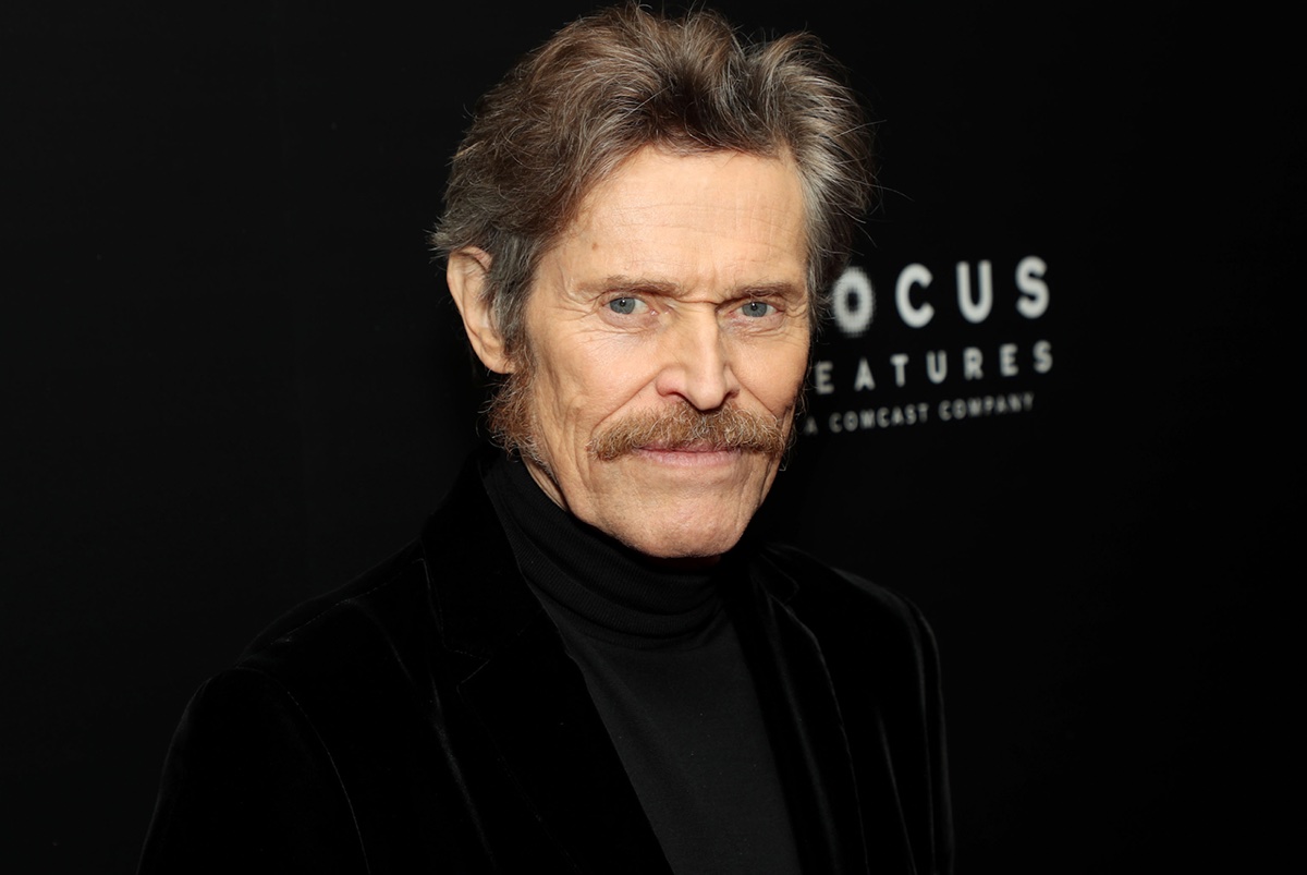 Willem Dafoe at the premiere for Inside in New York City.