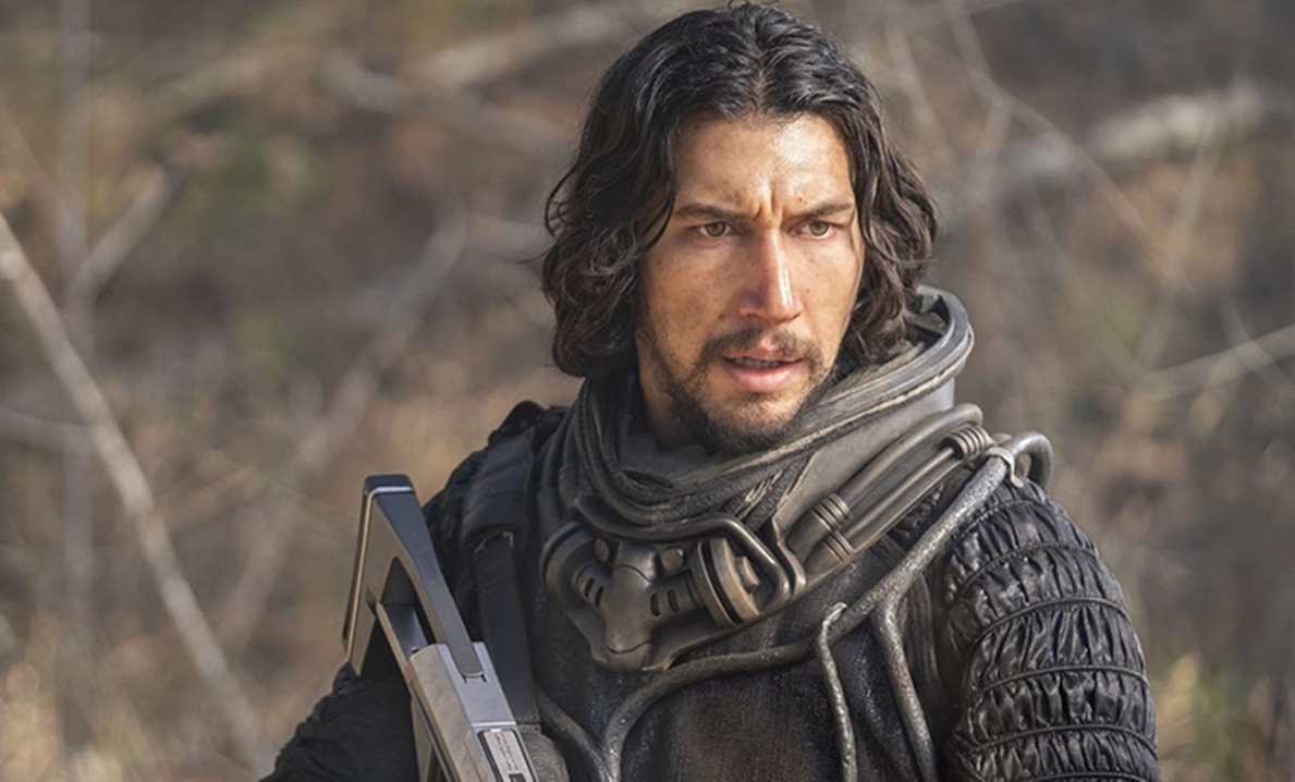 A picture of Adam Driver as Commander Mills in 65