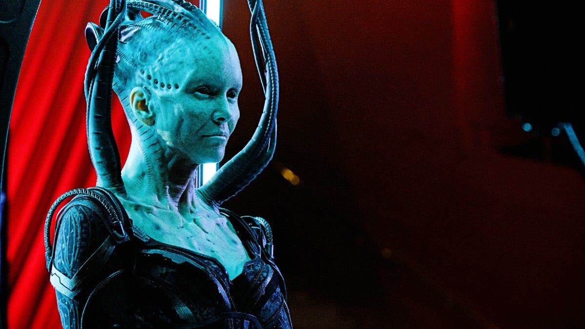 Annie Wersching as The Borg Queen in Star Trek: Picard season 2