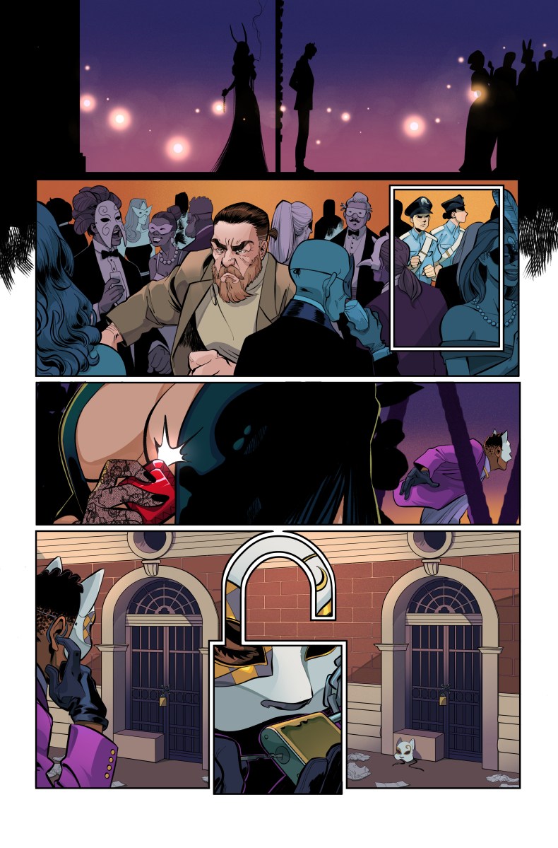 Cat Fight Page 8 Color