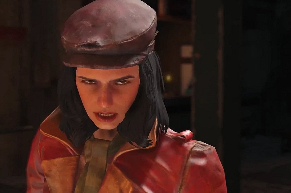 Piper looking angry (Bethesda)
