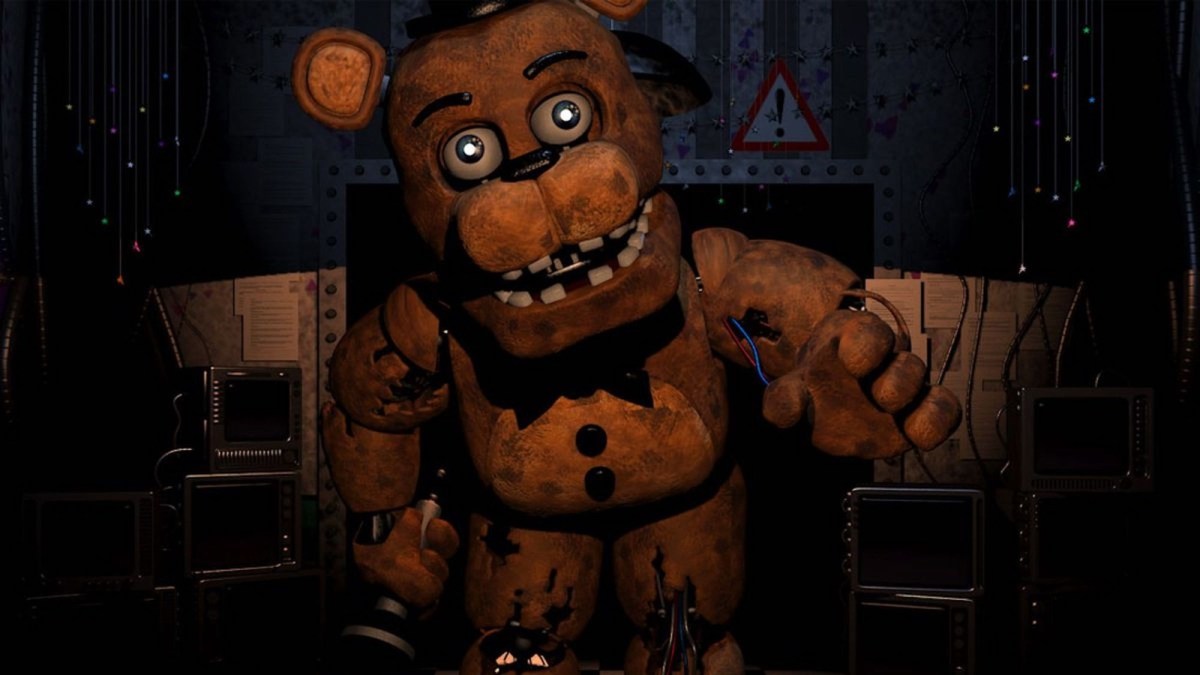 The ol' Fazbear Jumpscare in action.