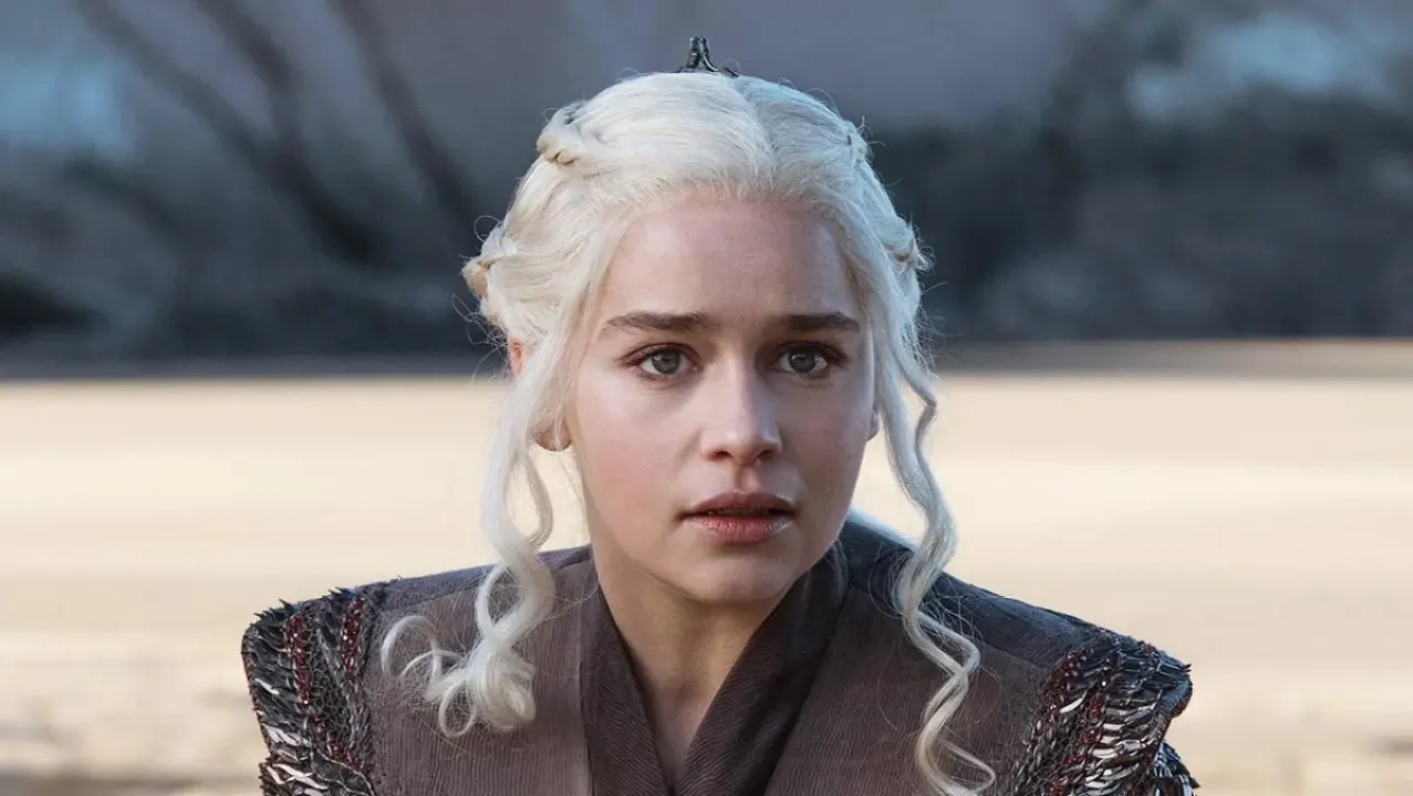 Daenerys Targaryen, played by Emilia Clarke, returns to her native Dragonstone in Game of Thrones