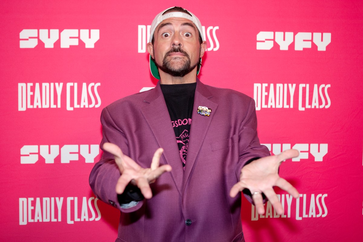 LOS ANGELES, CALIFORNIA - JANUARY 14: Kevin Smith attends the premiere week screening of SYFY's "Deadly Class", hosted by Kevin Smith, at The Wilshire Ebell Theatre on January 14, 2019 in Los Angeles, California. (Photo by Paul Butterfield/Getty Images)