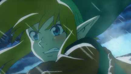 Link from the opening cut scene of the 2019 remake of Link's Awakening