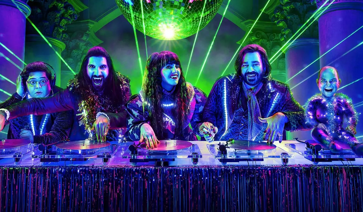 The main characters of What We Do in the Shadows promo image