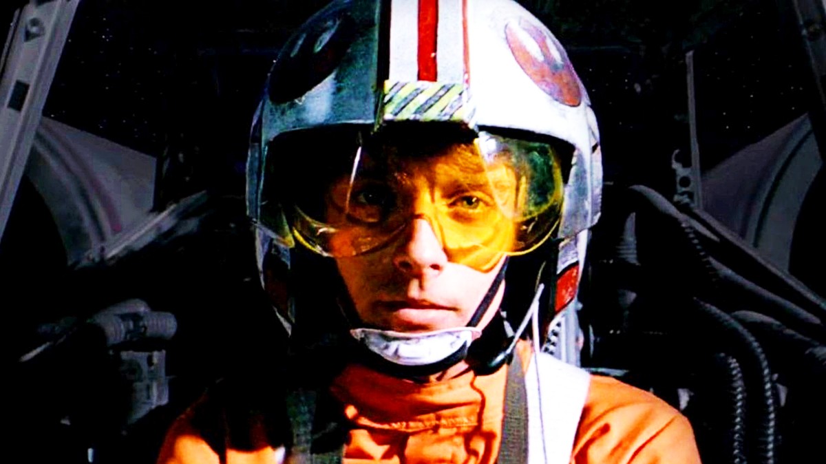 Mark Hamill as Luke Skywalker as part of Rogue Squadron in The Empire Strikes Back
