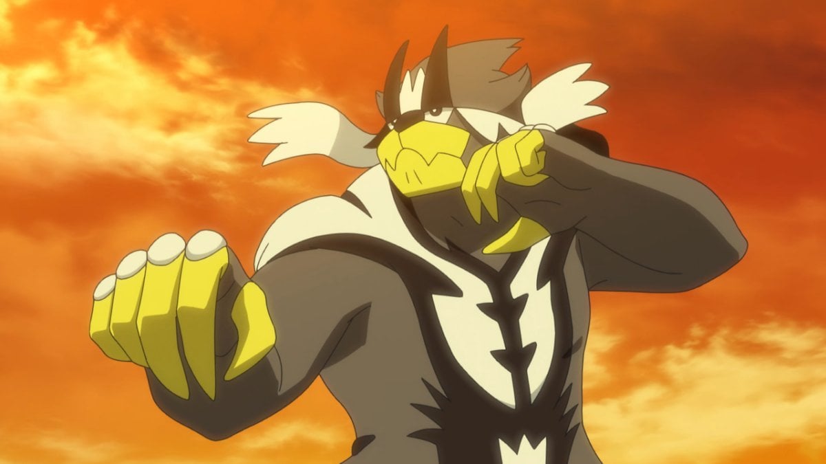 Urshifu in a fighting pose (The Pokemon Company)