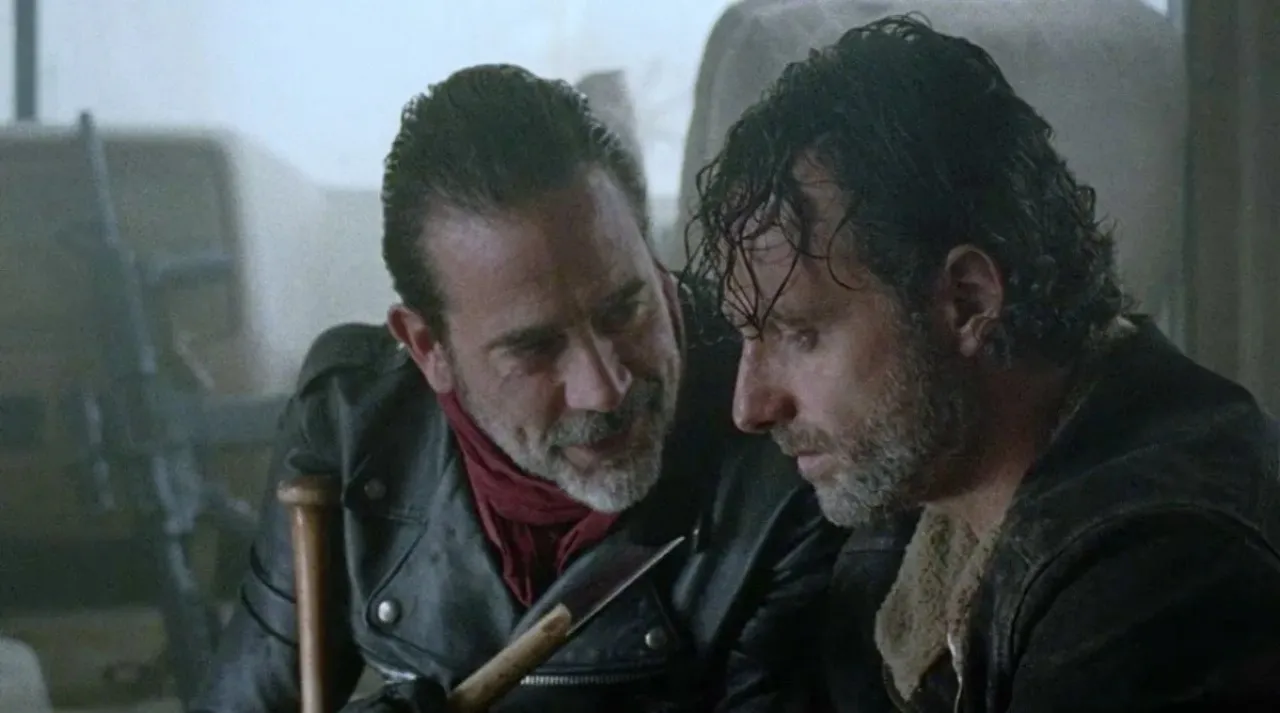 Negan and Rick and their incredible amount of UST in The Walking Dead season 7