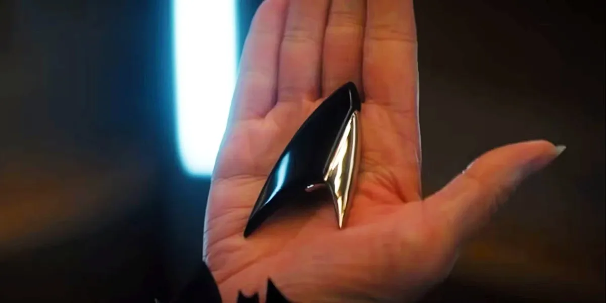 A Star Trek 31 badge