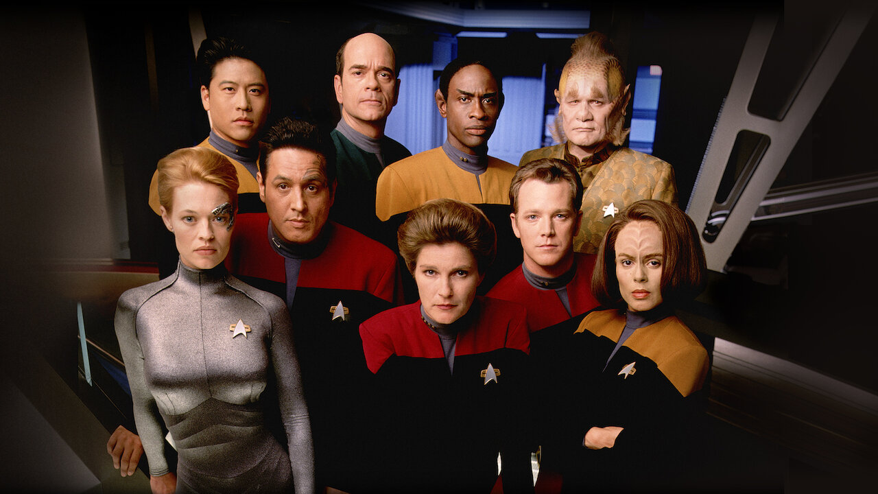 The crew of 'Star Trek: Voyager'