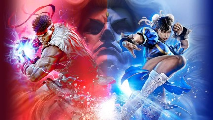 Ryu and Chun-Li in 'Street Fighter 5' key art