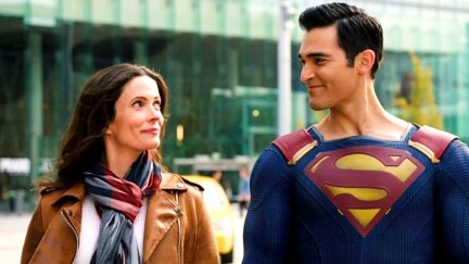 Tyler Hoechlin as Superman and Elizabeth Tulloch as Lois in Superman & Lois