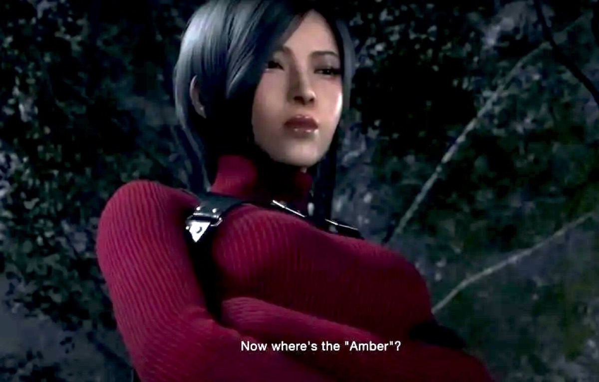 Ada Wong in the Resident Evil 4 remake.