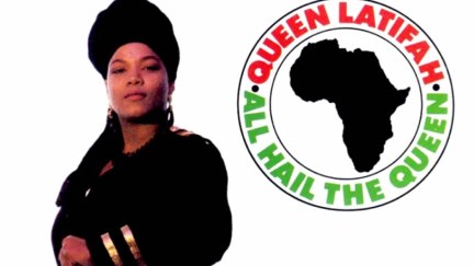 Queen Latifah All Hail the Queen album cover.