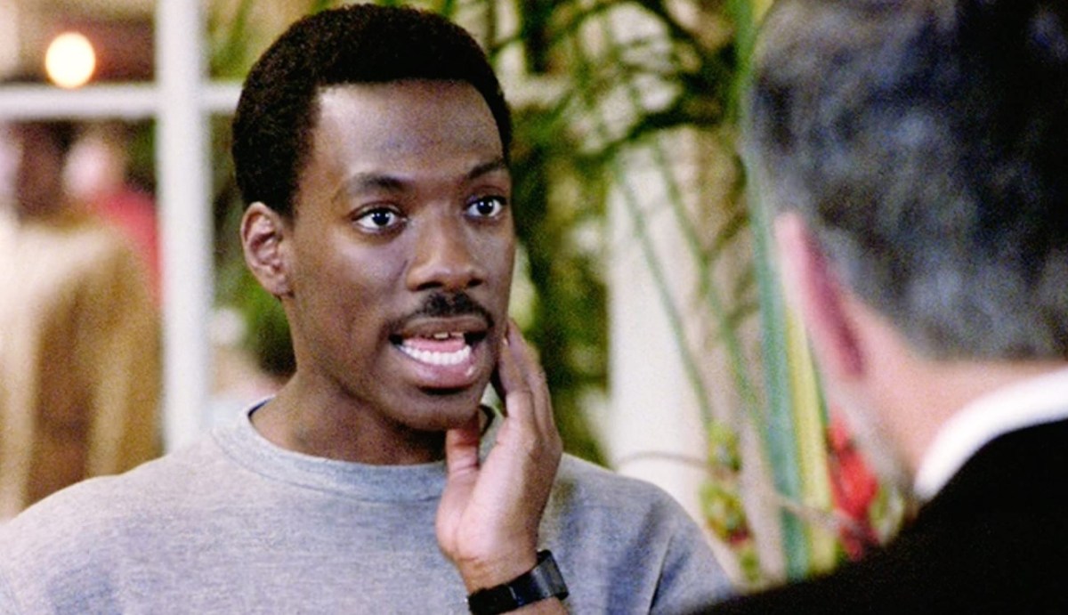 Eddie Murphy in Beverly Hills Cop.