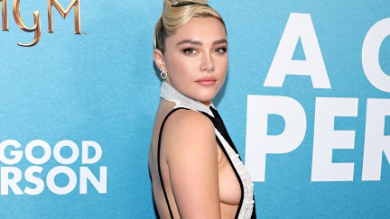 Florence Pugh at the premiere of a good person