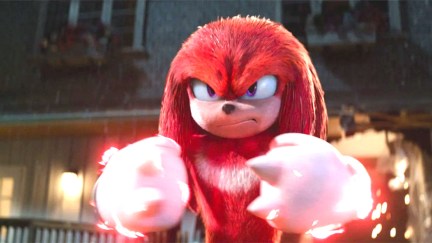 Knuckles the echidna from 'Sonic the Hedgehog 2'