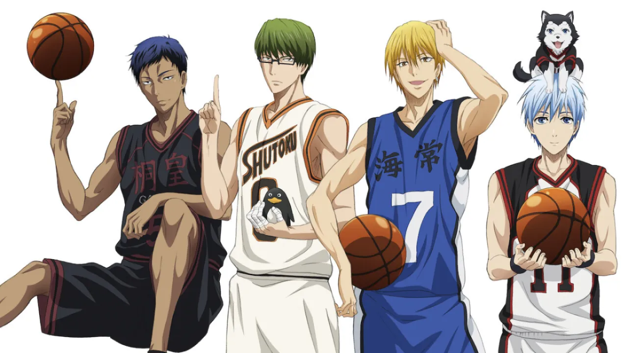 The boys of Kuroko no Basket