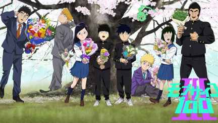 Official promo image for the Mob Psycho 100 Graduation Event