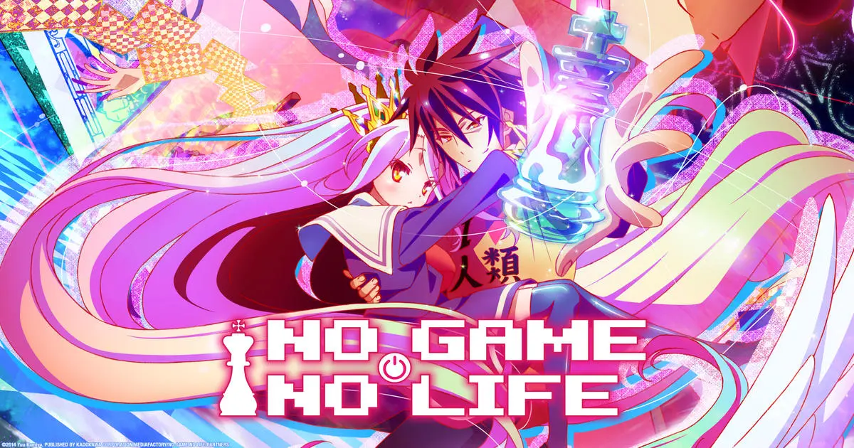 Sora and Shiro from No Game No Life