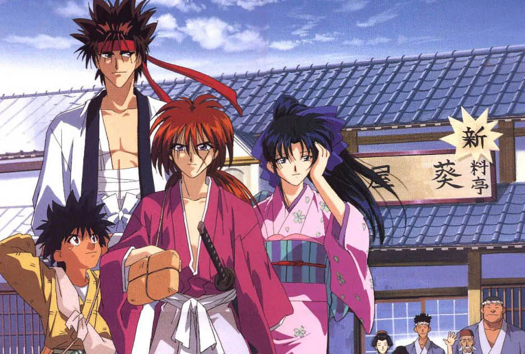 Rurouni Kenshin and friends