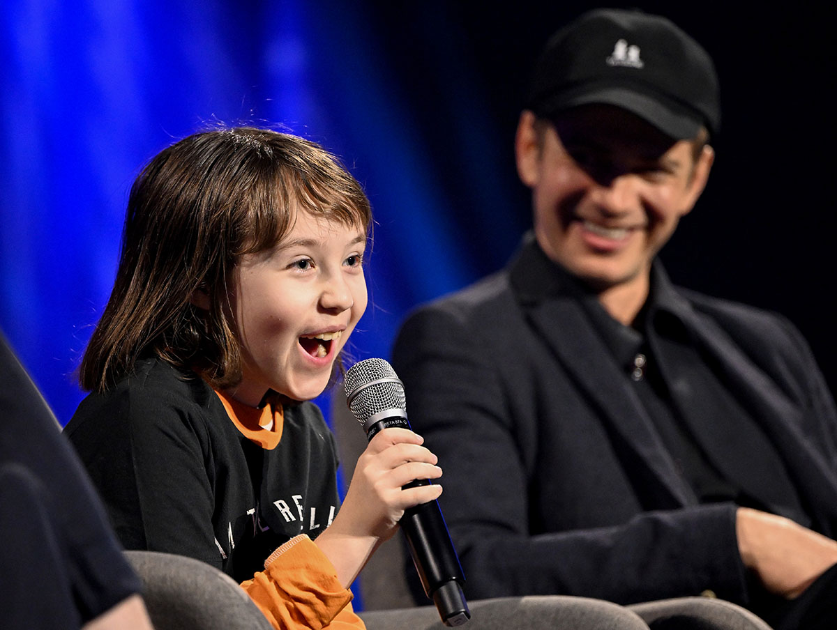 Vivien Lyra Blair at the Obi-Wan Kenobi panel at Star Wars Celebration
