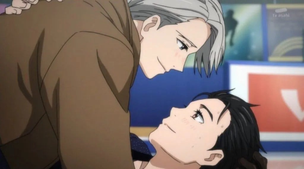 Yuri and Victor being adorable