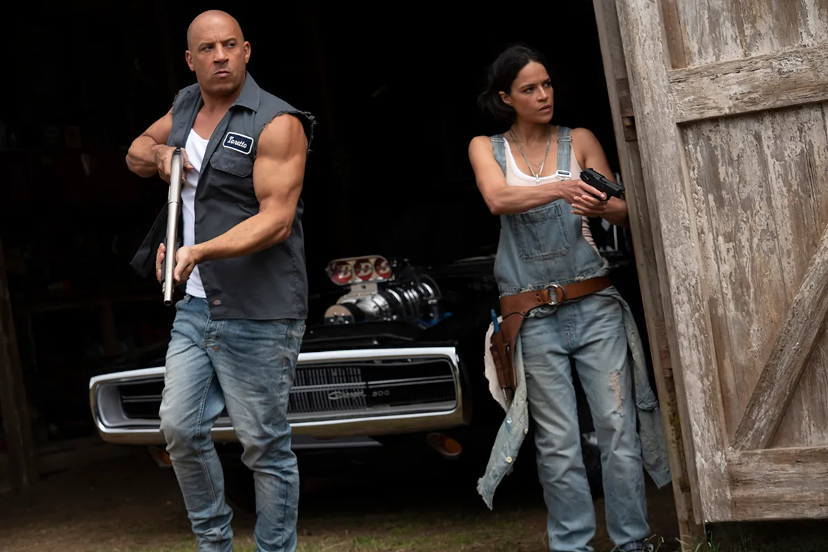 Dom and Letty in F9