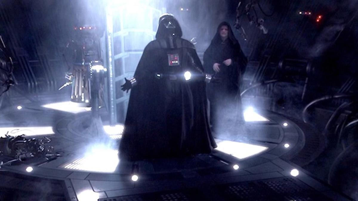 Darth Vader yelling "No" in Star Wars: Episode III - Revenge of the Sith.
