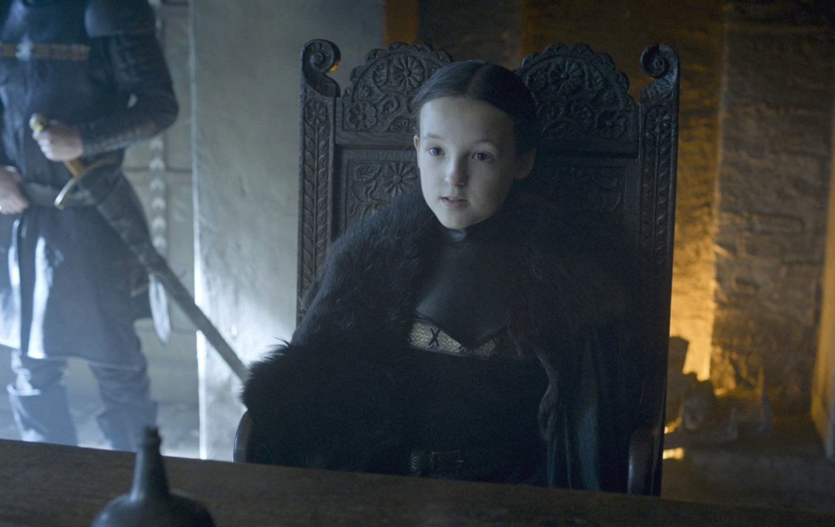 Bella Ramsey as Lady Lyanna Mormont in 'Game of Thrones' (HBO)