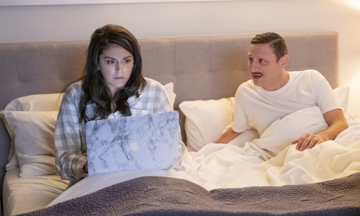 Cecily Strong and Tim Robinson in 'I Think You Should Leave'