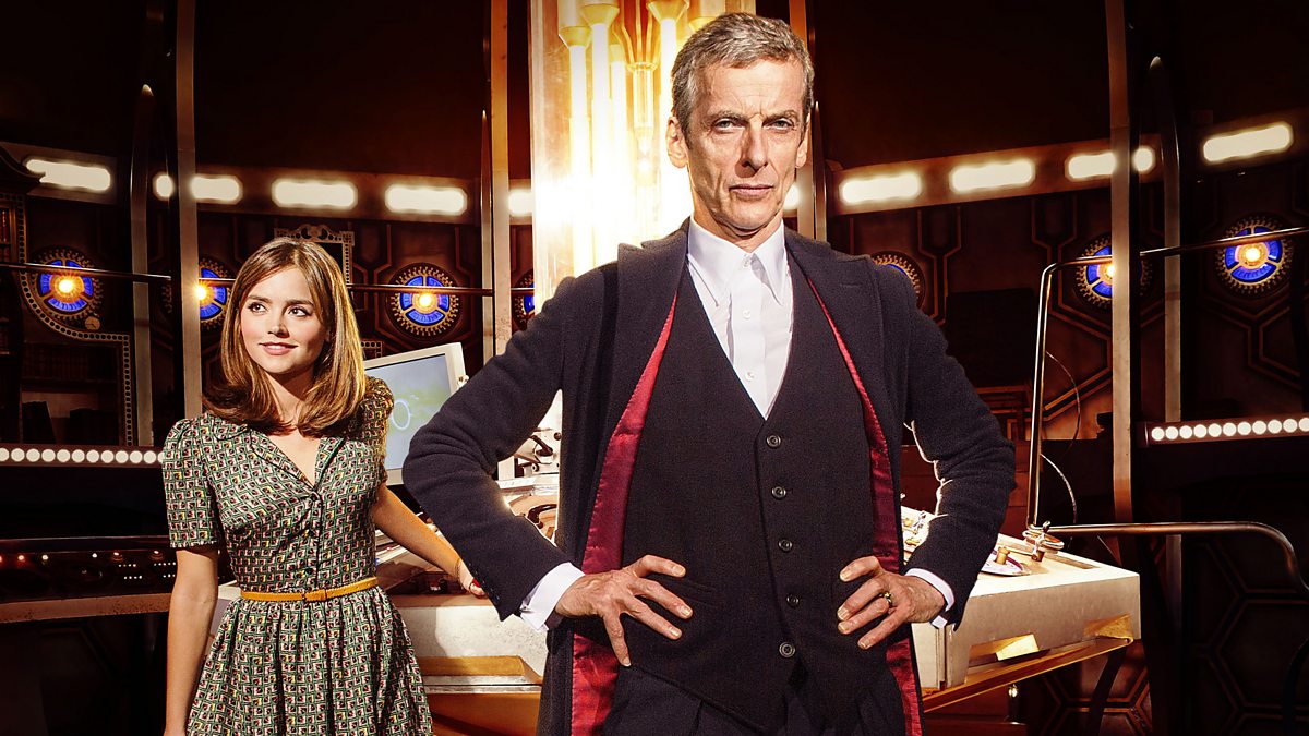 Clara and Peter Capaldi's Doctor in 'Doctor Who' season 8