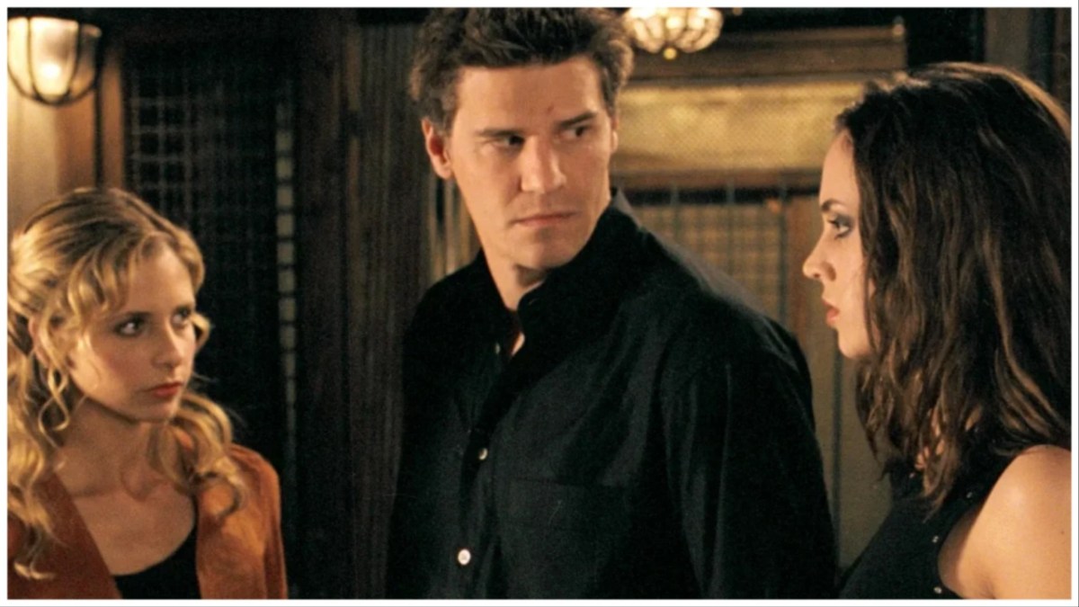 sarah michelle gellar, david boreanaz, eliza dushku angel