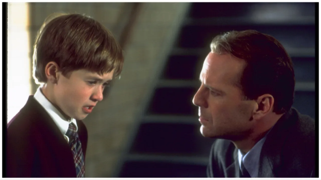 haley joel osment and bruce willis in the sixth sense