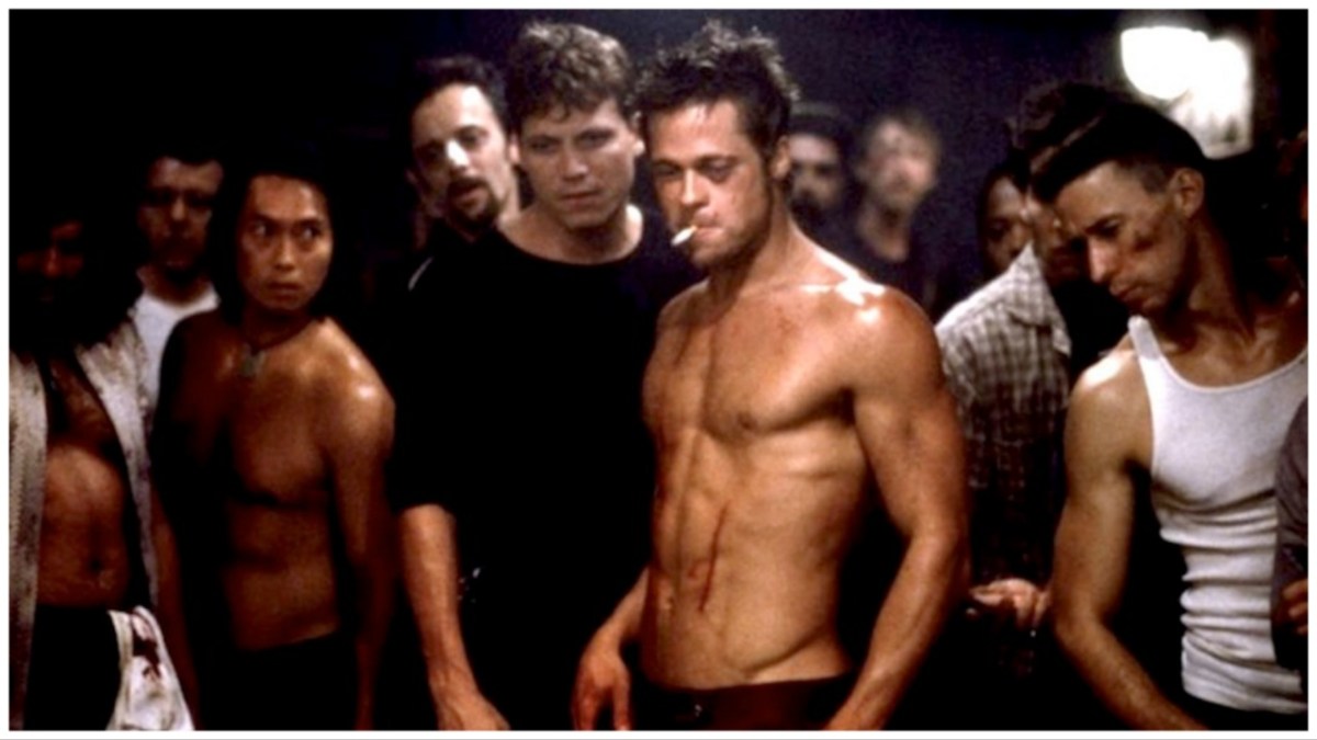 brad pitt in fight club