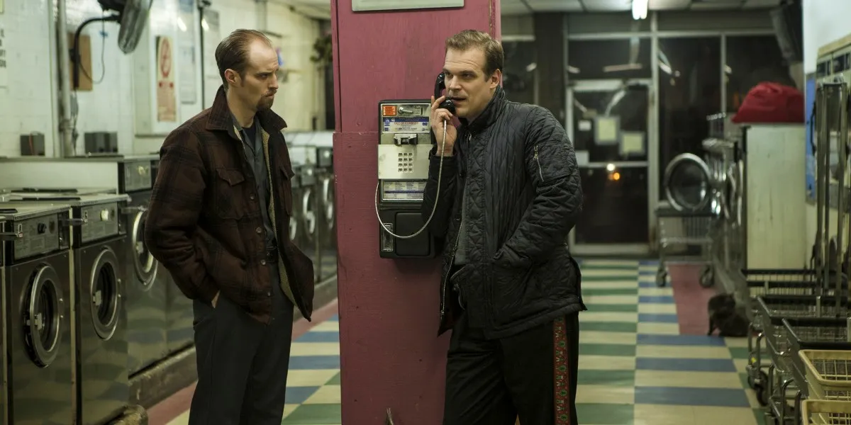 David Harbour as Ray in A Walk Among Tombstones