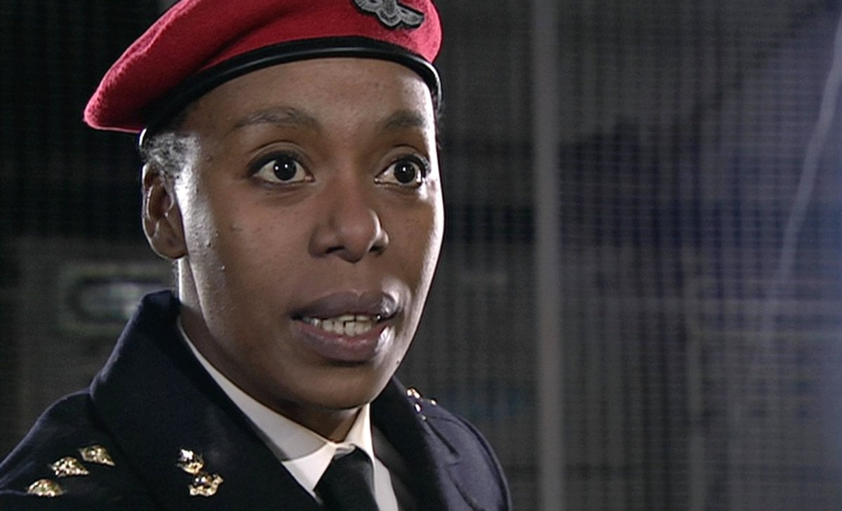 Noma Dumezweni as Erisa Magambo in Doctor Who (BBC)
