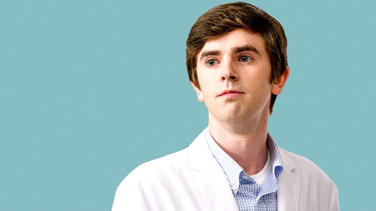 Freddie Highmore as Dr. Shaun Murphy in The Good Doctor