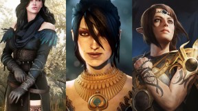 Yennefer from The Witcher 3, Morrigan from Dragon Age, and Shadowheart from Baldur's Gate 3.