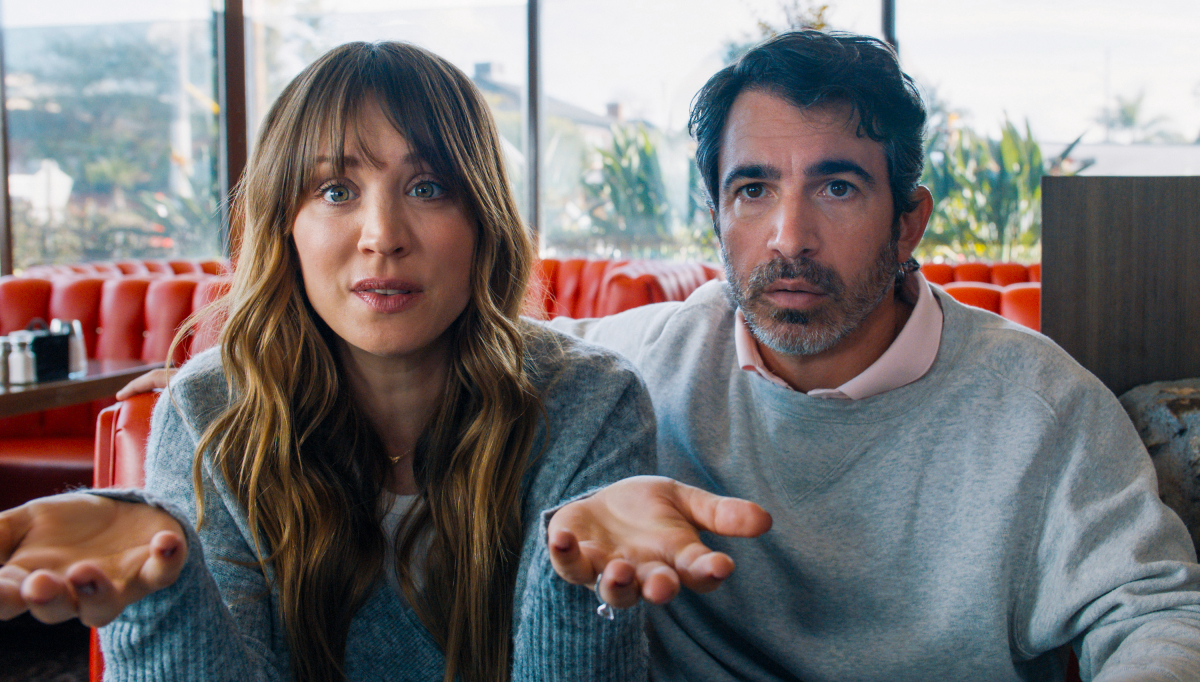 Kaley Cuoco and Chris Messina in 'Based on a True Story'