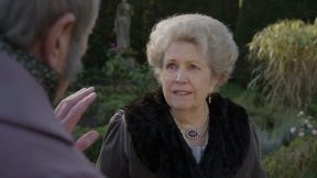Sanditon's Lady Denham played by Anne Reid.