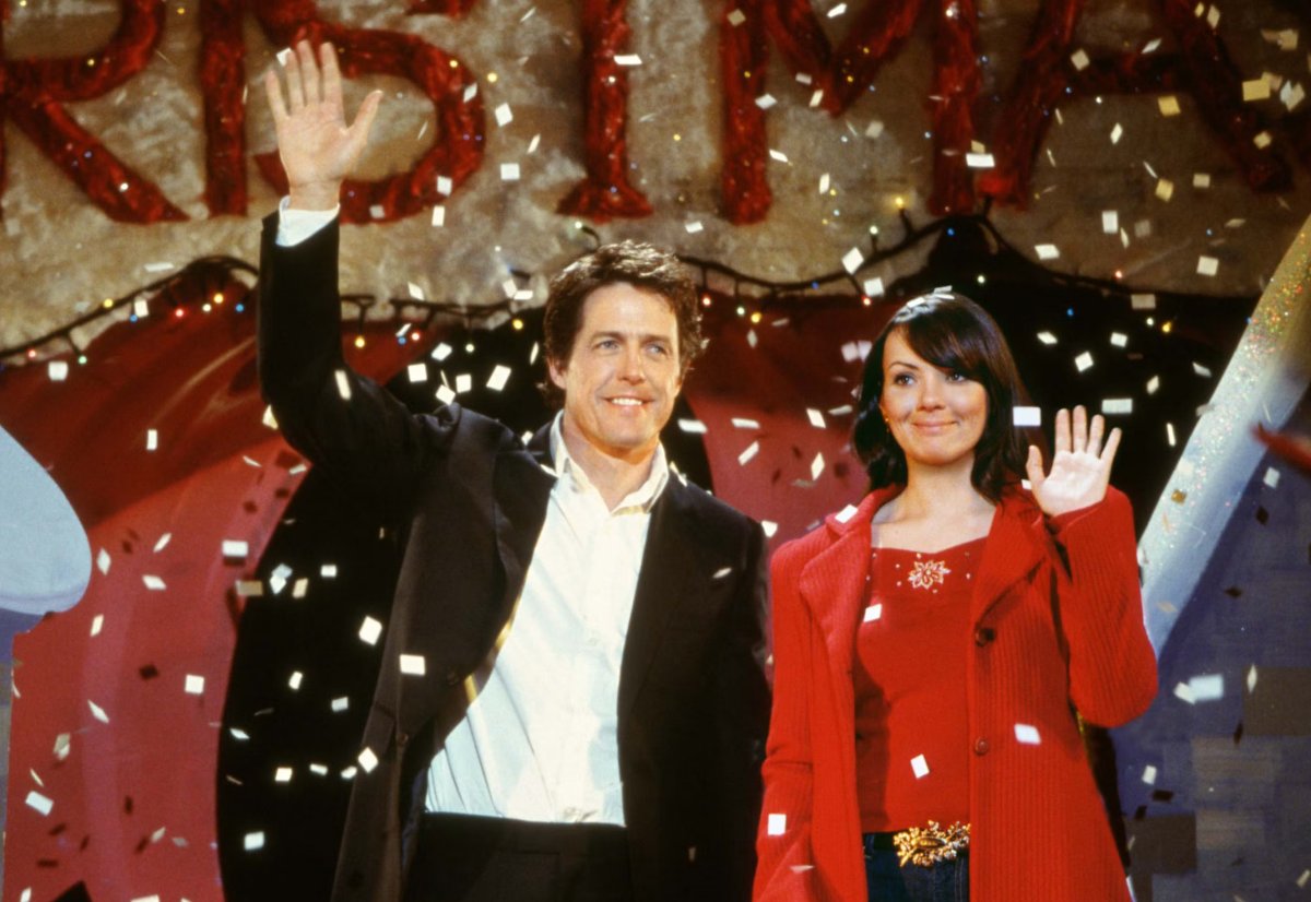 Hugh Grant and Martine McCutcheon in Love Actually (Universal Pictures)