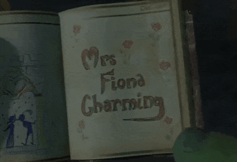 Mrs. Fiona Charming from Shrek 2 scene. 