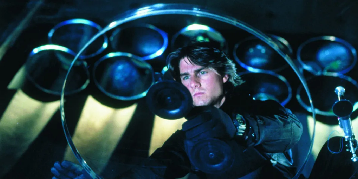 Tom Cruise as Ethan Hunt in Mission: Impossible II 