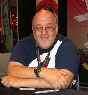 Peter David at the 2011 New York Comic Con.