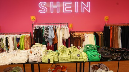 A pop-up Shein storefront